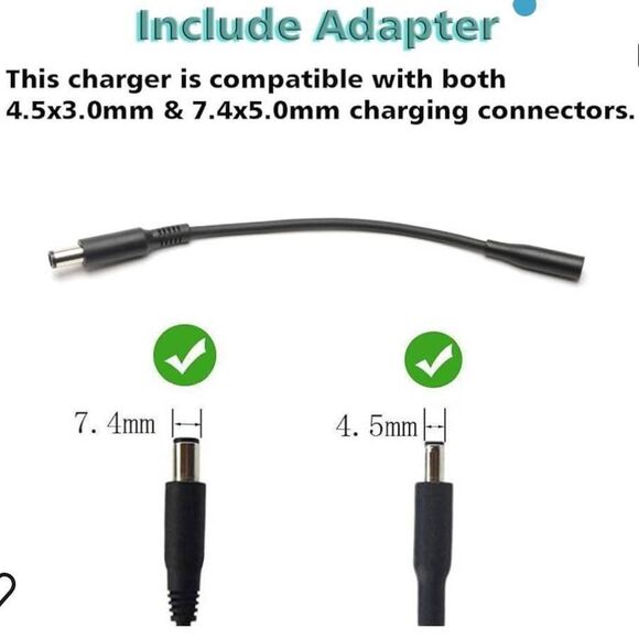 AC Charger for Dell Inspiron - Picture 3 of 4